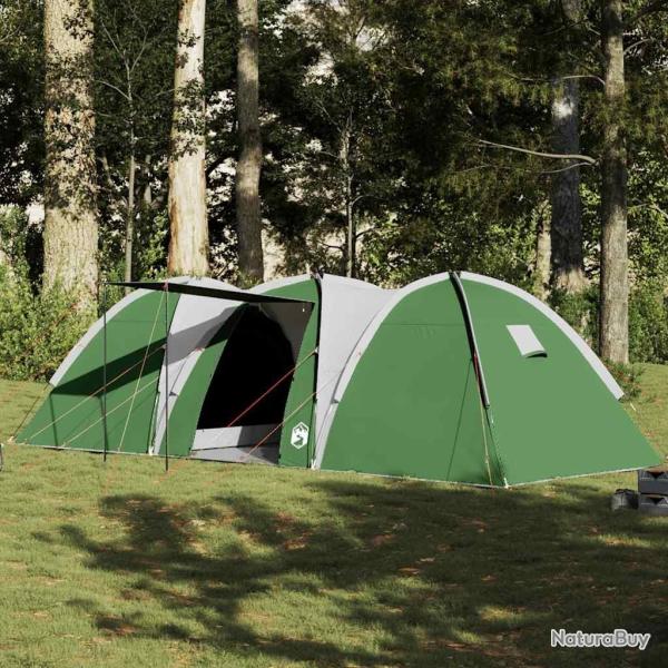 Tente familiale � d�me 8 personnes vert imperm�able alsavelo