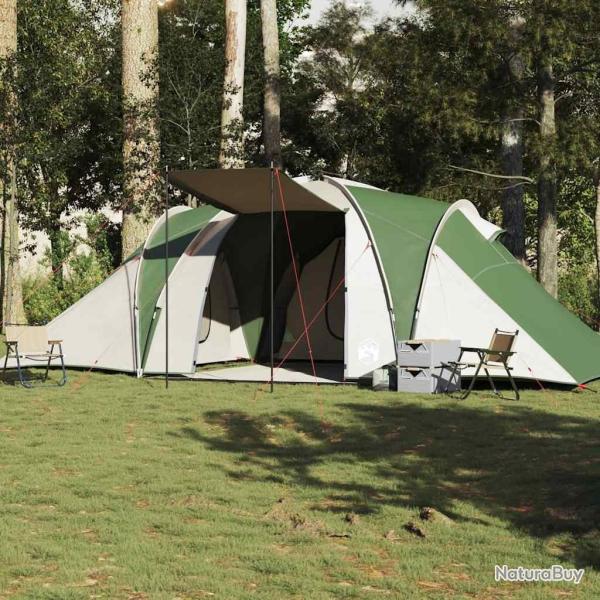 Tente familiale � d�me 6 personnes vert imperm�able