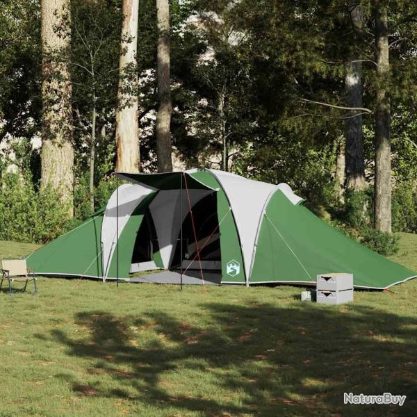 Tente familiale � d�me 6 personnes vert imperm�able alsavelo