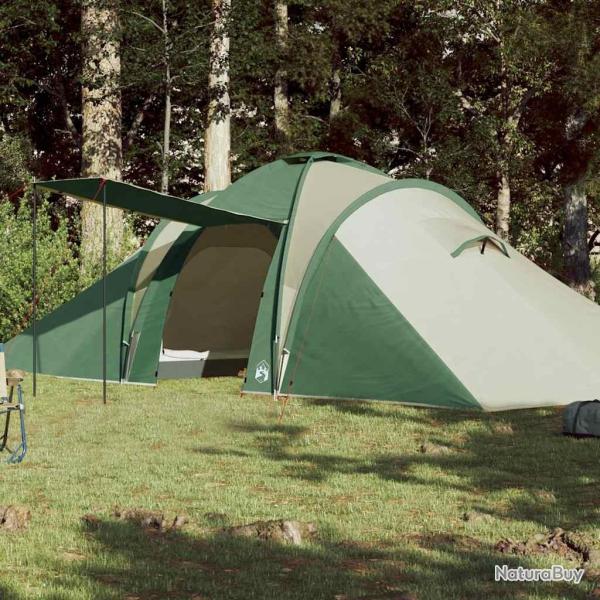 Tente familiale � d�me 6 personnes vert imperm�able
