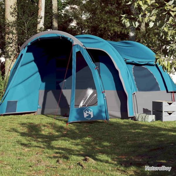 Tente familiale 6 personnes bleu imperm�able