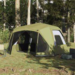 Tente familiale 10 personnes vert lib&eacute;ration rapide imperm&eacute;able
