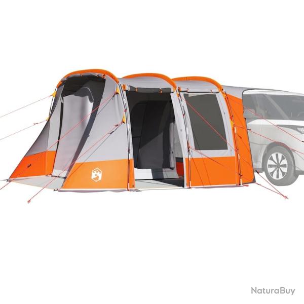 Tente de voiture gris et orange imperm�able