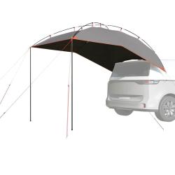 Tente de voiture gris et orange imperm&eacute;able