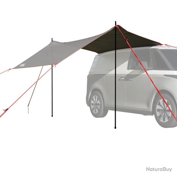 Tente de voiture gris et orange imperm�able alsavelo