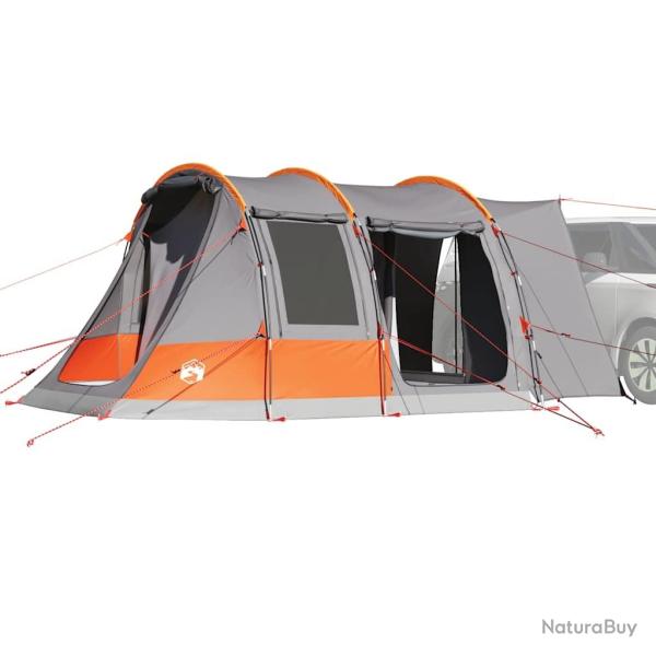 Tente de voiture 2 personnes gris et orange imperm�able