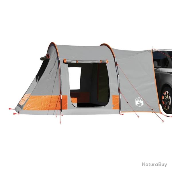 Tente de voiture 2 personnes gris et orange imperm�able