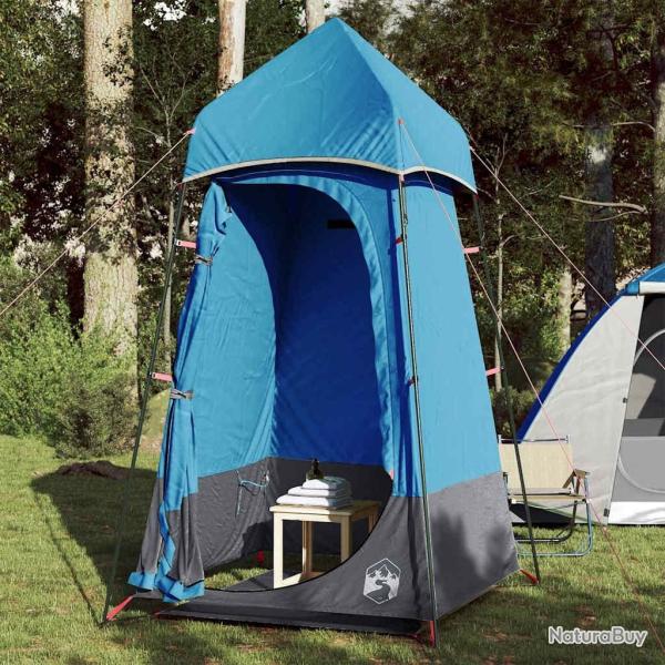 Tente de toilette bleu imperm�able