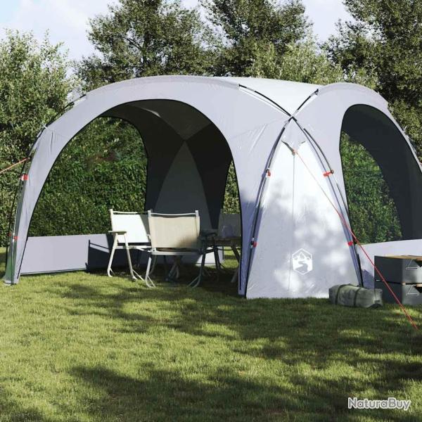 Tente de r�ception blanc et gris imperm�able