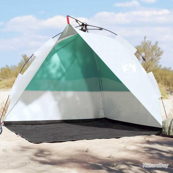 Tente de plage vert d'eau lib�ration rapide imperm�able