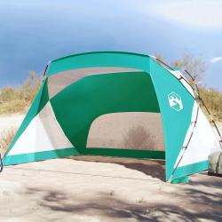 Tente de plage vert d'eau 274x178x170/148 cm 185T polyester alsavelo