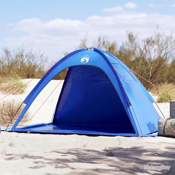 Tente de plage bleu azur� imperm�able
