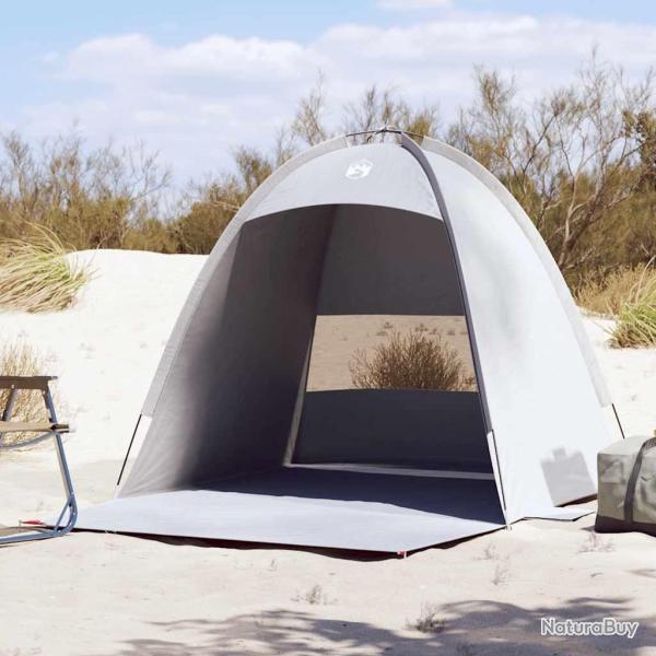 Tente de plage 3 personnes gris imperm�able alsavelo