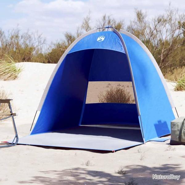 Tente de plage 3 personnes bleu azur� imperm�able alsavelo