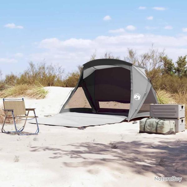 Tente de plage 2 personnes gris imperm�able