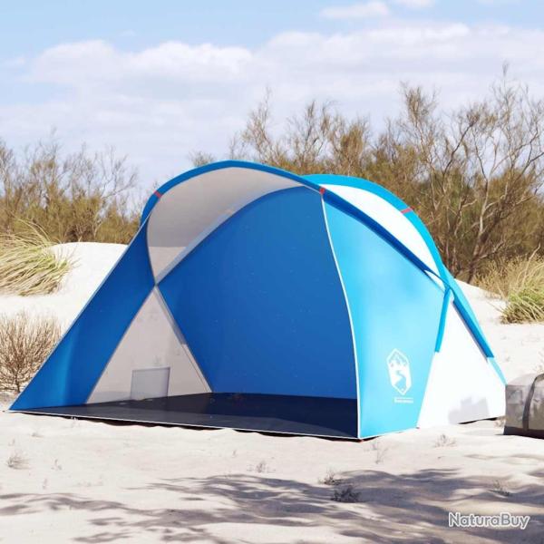 Tente de plage 2 personnes bleu azur� escamotable imperm�able alsavelo