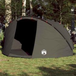 Tente de p&ecirc;che 5 personnes marron imperm&eacute;able