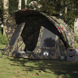 Tente de p&ecirc;che 5 personnes camouflage imperm&eacute;able