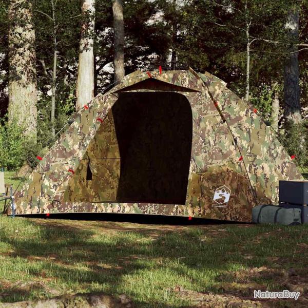 Tente de p�che 4 personnes camouflage lib�ration rapide