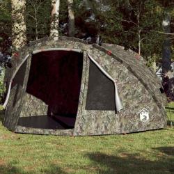 Tente de p&ecirc;che 4 personnes camouflage imperm&eacute;able