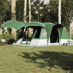 Tente de camping tunnel 5 personnes vert imperm&eacute;able alsavelo