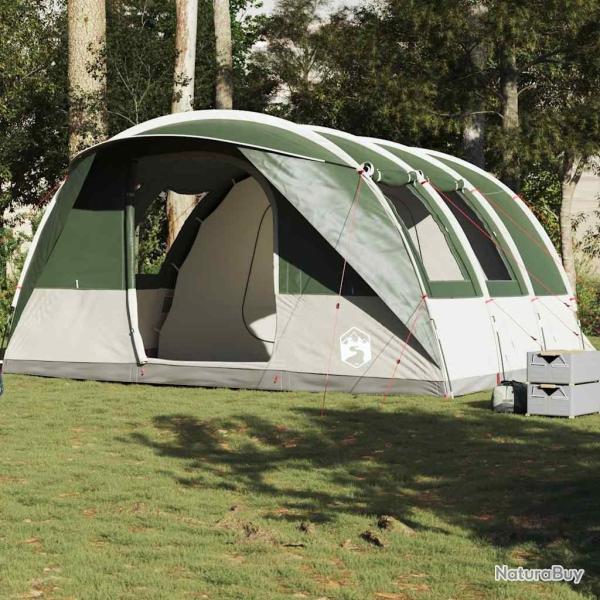 Tente de camping tunnel 5 personnes vert imperm�able