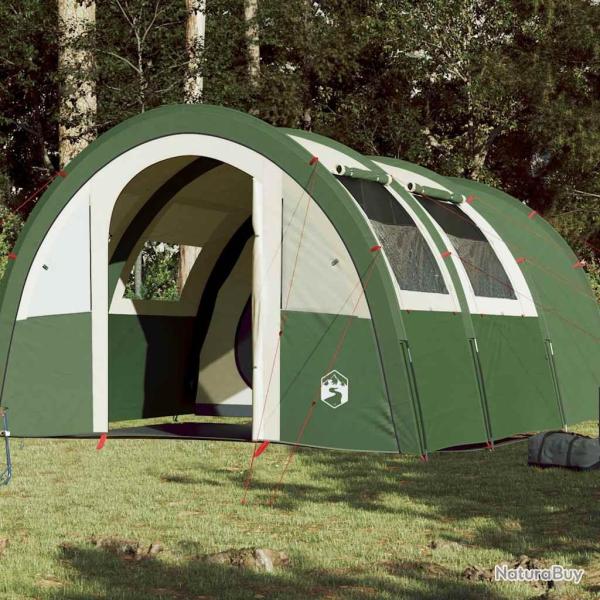 Tente de camping tunnel 4 personnes vert imperm�able
