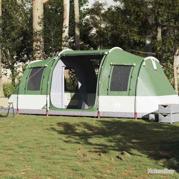 Tente de camping tunnel 4 personnes vert imperm�able