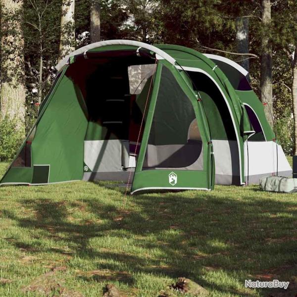 Tente de camping tunnel 4 personnes vert imperm�able