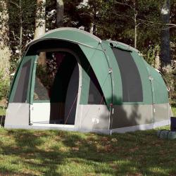 Tente de camping tunnel 3 personnes vert imperm&eacute;able