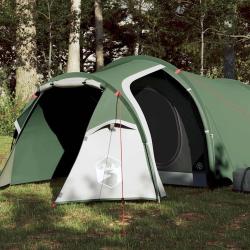 Tente de camping tunnel 2 personnes vert imperm&eacute;able