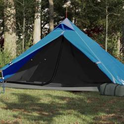 Tente de camping tipi 1 personne bleu imperm&eacute;able