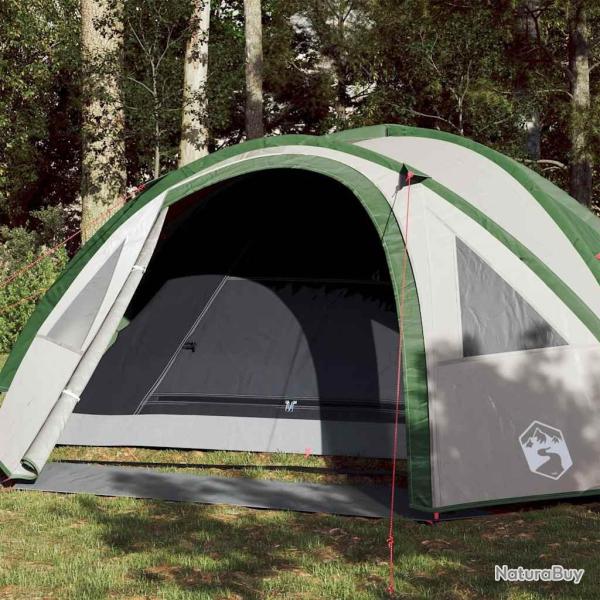 Tente de camping � d�me 4 personnes vert imperm�able