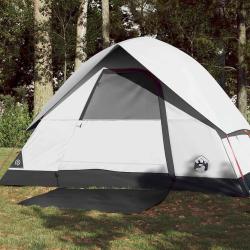 Tente de camping &agrave; d&ocirc;me 3 personnes tissu occultant imperm&eacute;able