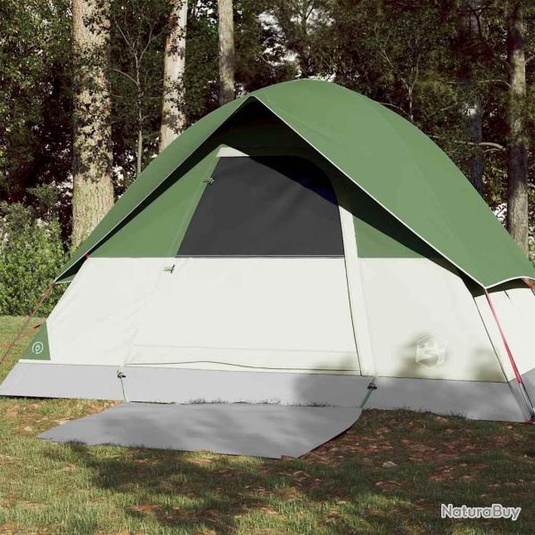 Tente de camping � d�me 3 personne vert imperm�able