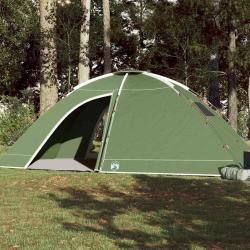 Tente de camping 8 personnes vert imperm&eacute;able alsavelo