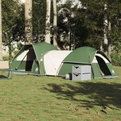 Tente de camping 5 personnes vert imperm&eacute;able alsavelo