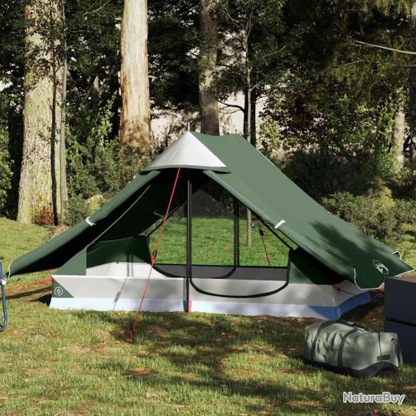 Tente de camping 2 personnes vert imperm�able alsavelo