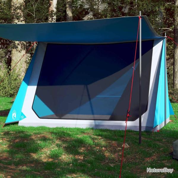 Tente de camping 2 personnes bleu imperm�able alsavelo