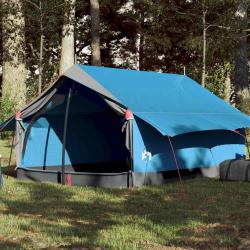 Tente de camping 2 personnes bleu imperm&eacute;able