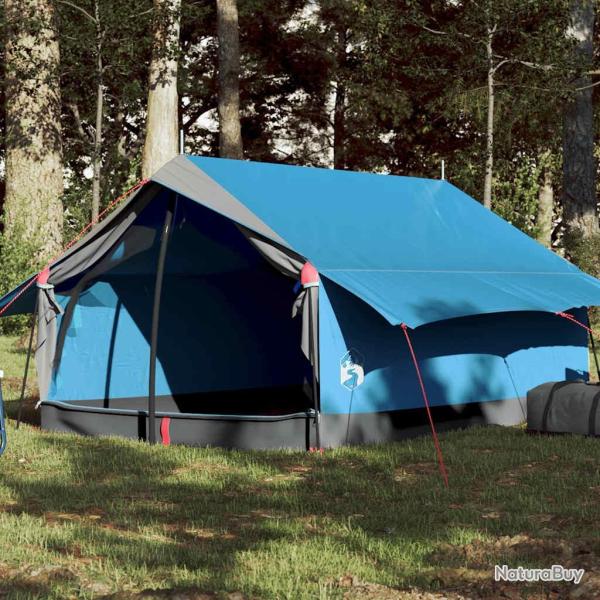 Tente de camping 2 personnes bleu imperm�able
