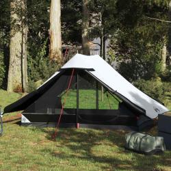 Tente de camping 2 personnes blanc tissu occultant imperm&eacute;able alsavelo