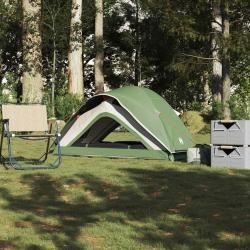 Tente de camping 1 personne vert imperm&eacute;able