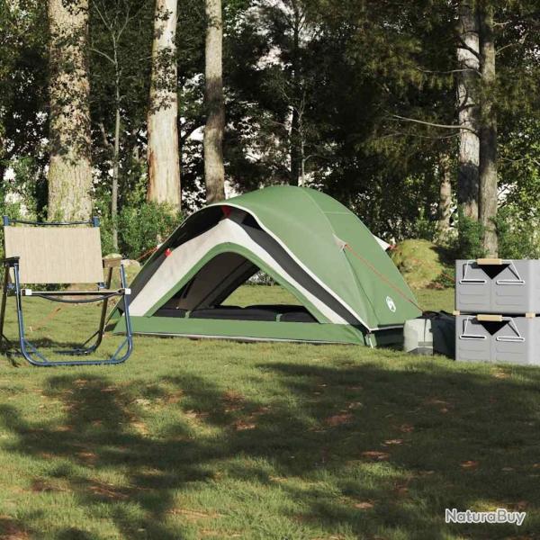 Tente de camping 1 personne vert imperm�able alsavelo