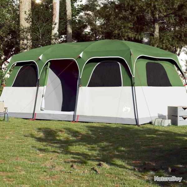 Tente de cabine familiale 9 personnes vert imperm�able