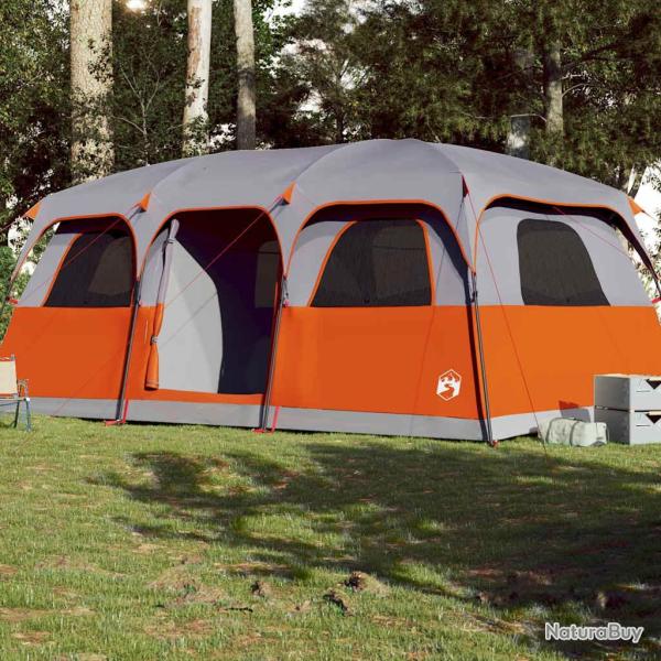 Tente de cabine familiale 9 personnes gris imperm�able