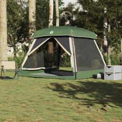 Tente de cabine familiale 6 personnes vert imperm&eacute;able