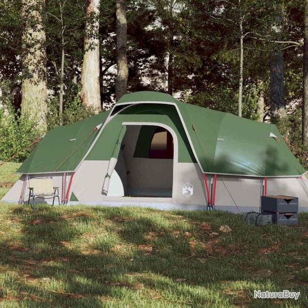 Tente � d�me 11 personnes vert imperm�able alsavelo