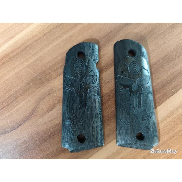 Plaquettes bois colt 1911