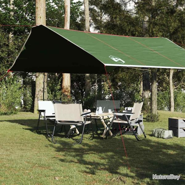 B�che de camping vert 420x440 cm imperm�able